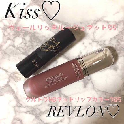 ウルトラ HD マット リップカラー/REVLON/口紅を使ったクチコミ(1枚目)