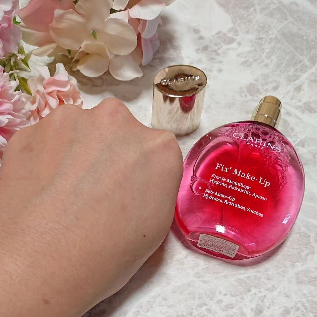 フィックス メイクアップ N/CLARINS/ミスト状化粧水を使ったクチコミ(6枚目)