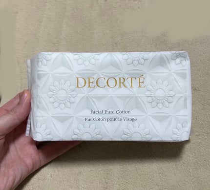 フェイシャル ピュア コットン/DECORTÉ/コットンを使ったクチコミ(1枚目)