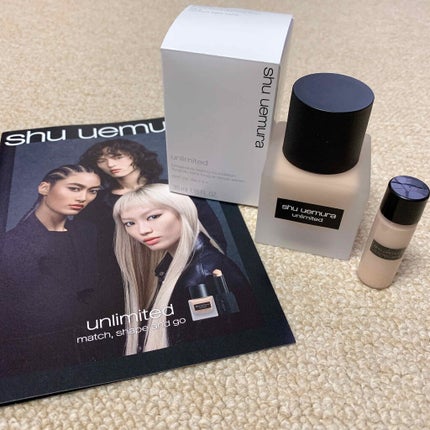 (旧)アンリミテッド ラスティング フルイド/shu uemura/リキッドファンデーションを使ったクチコミ(1枚目)