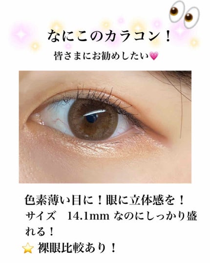 デコラティブアイズ ヴェール/Decorative Eyes/カラーコンタクトレンズを使ったクチコミ(1枚目)