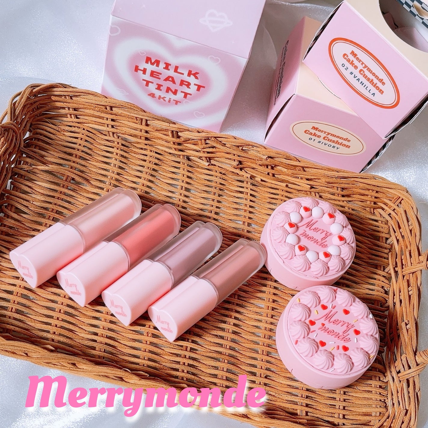 ハッピーユアデイクッション/Merrymonde/クッションファンデーションを使ったクチコミ(1枚目)