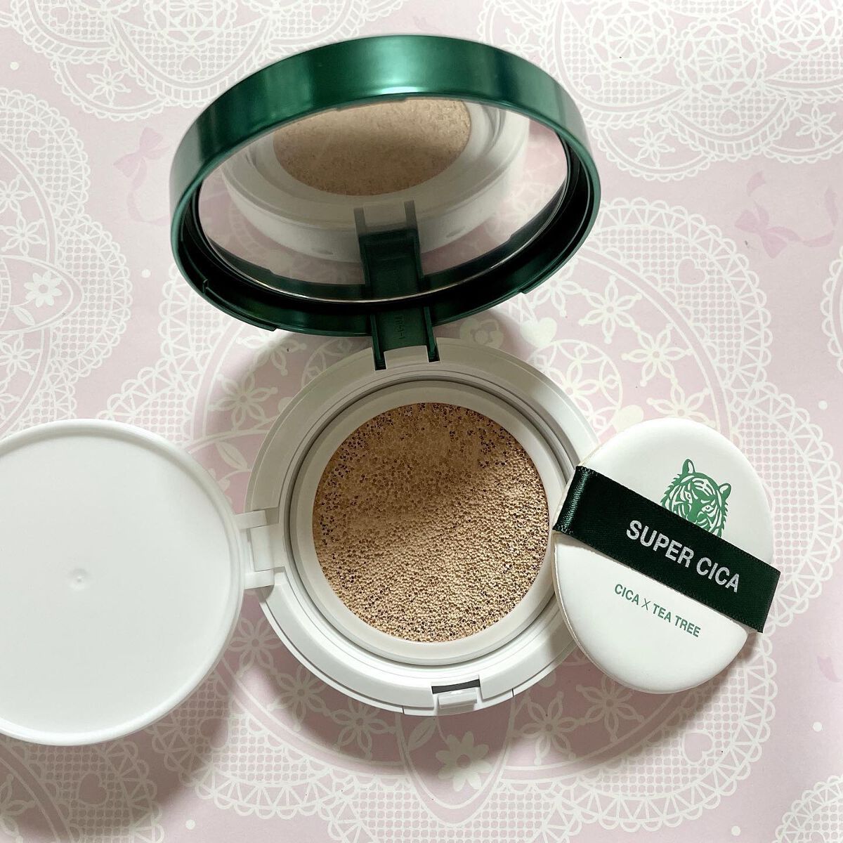 スーパーシカクッション/MEDICUBE/クッションファンデーションを使ったクチコミ（3枚目）