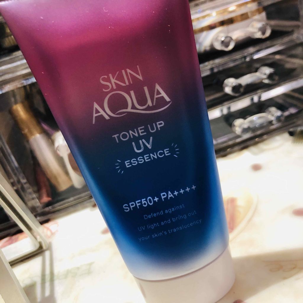 スキンアクア トーンアップUVエッセンス/スキンアクア/日焼け止めクリームを使ったクチコミ(1枚目)