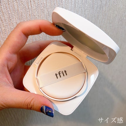 レイヤリングフィットカバークッションEX/TFIT/クッションファンデーションを使ったクチコミ(2枚目)