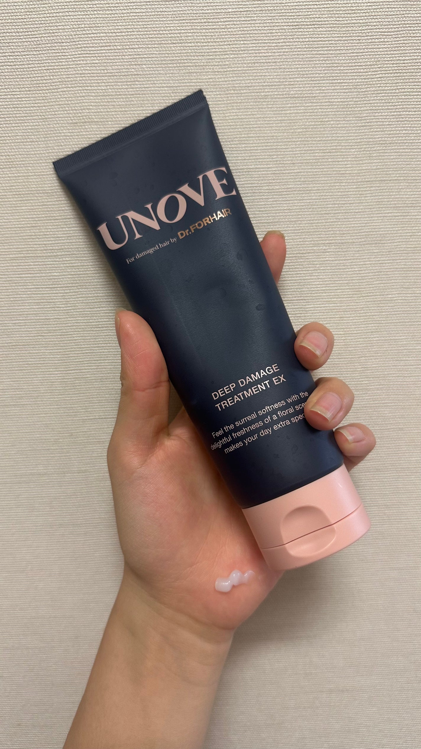 ディープダメージトリートメントEX/UNOVE/洗い流すヘアトリートメントを使ったクチコミ(2枚目)