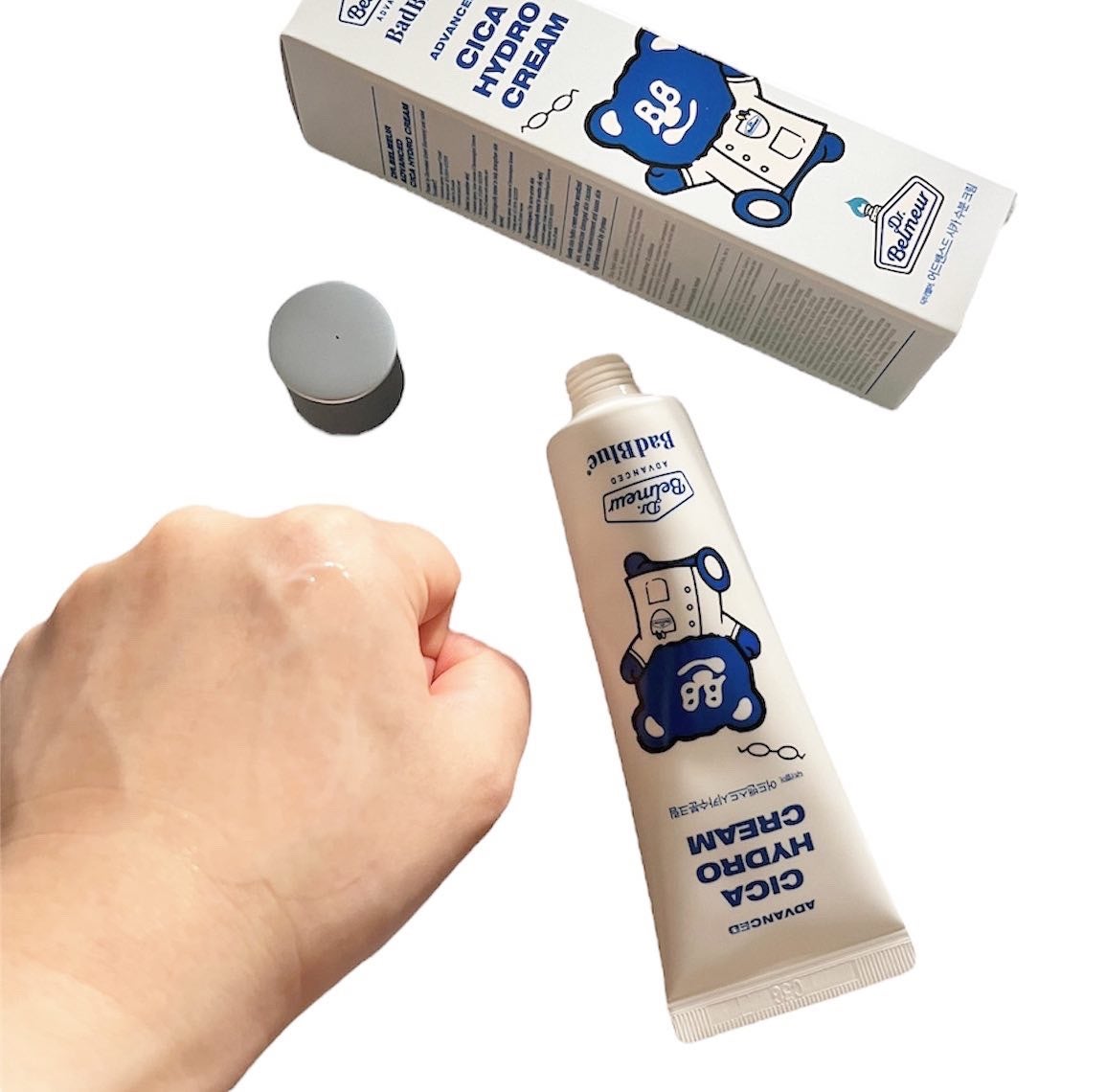 シカ水分クリーム/Dr.Belmeur/フェイスクリームを使ったクチコミ(3枚目)