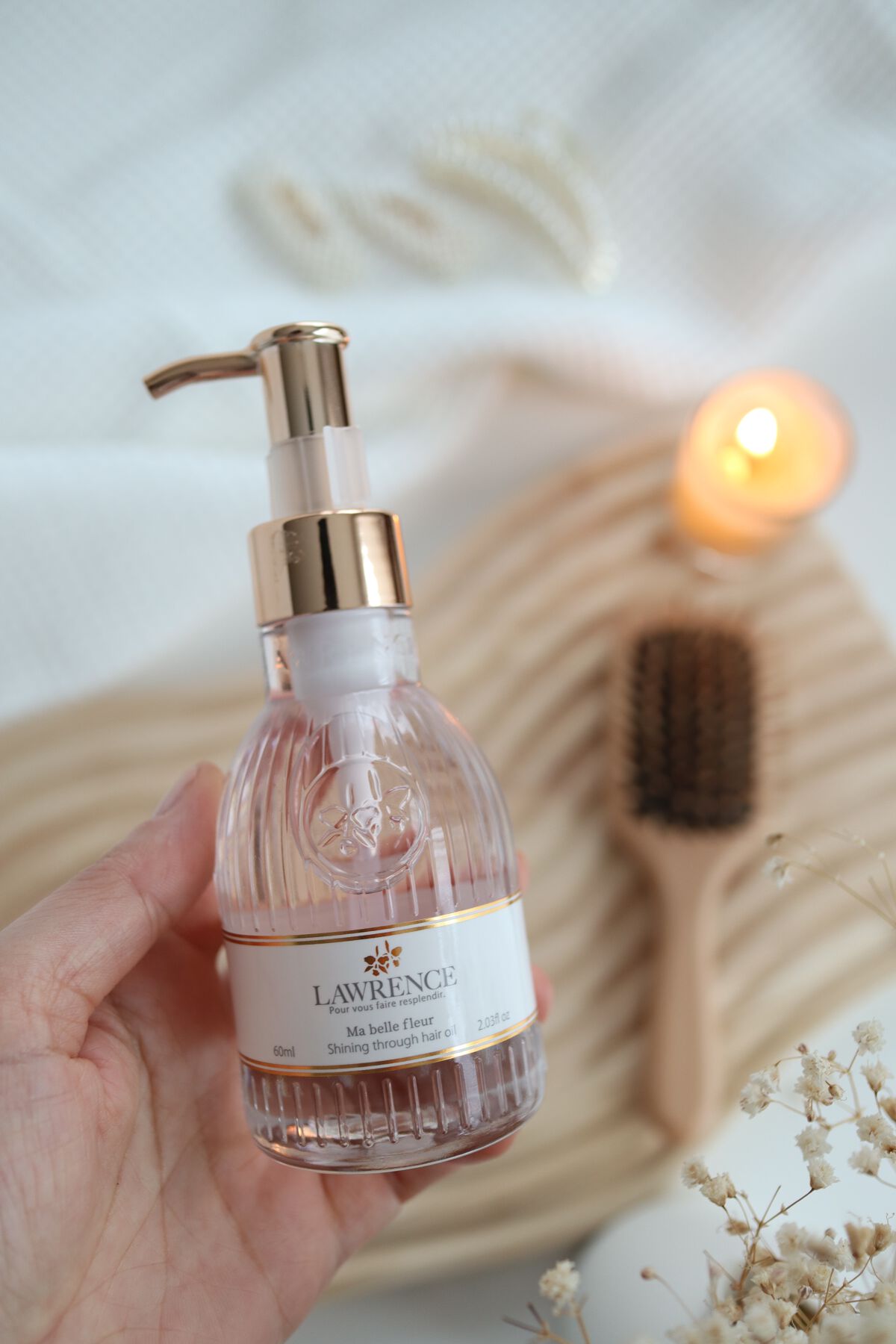 シャイニングスルーヘアオイル マベルフルール/ロウレンス /ヘアオイルを使ったクチコミ(1枚目)