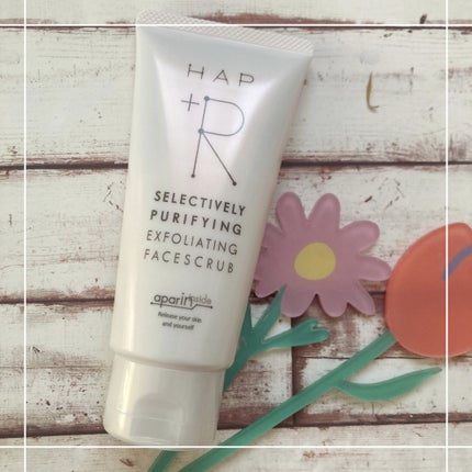 フェイススクラブ /HAP+R/スクラブ・ゴマージュを使ったクチコミ(1枚目)