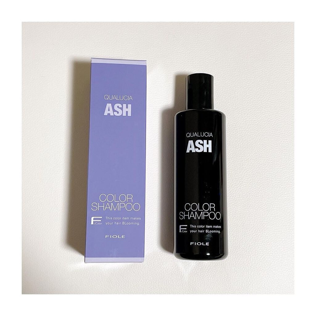 クオルシア カラーシャンプー/クオルシア/市販シャンプーを使ったクチコミ（1枚目）