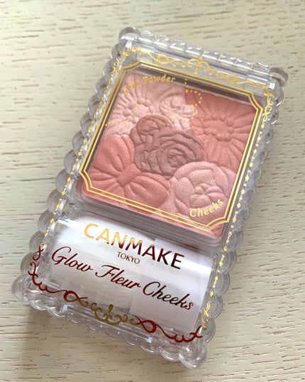 グロウフルールチークス/キャンメイク/パウダーチークを使ったクチコミ(1枚目)