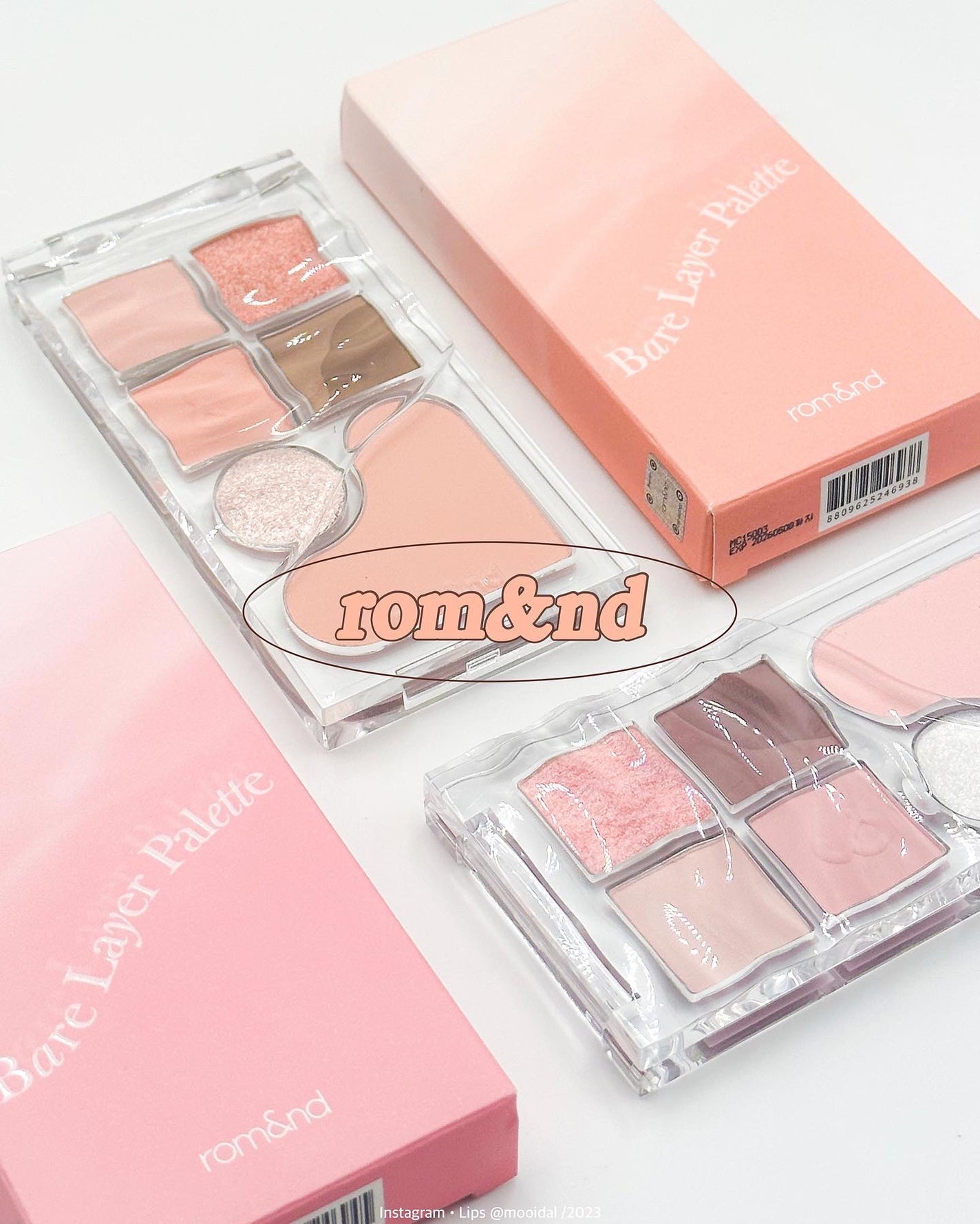 ベアレイヤーパレット/rom&nd/アイシャドウパレットを使ったクチコミ(2枚目)