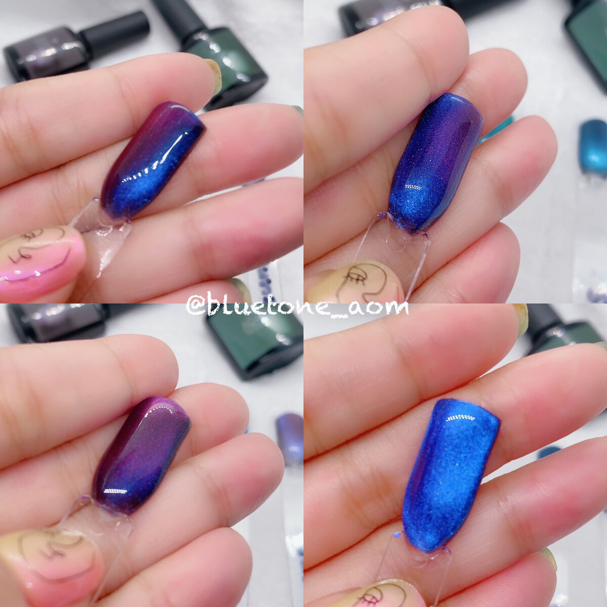 9D プラネタリージェムズ マグネットジェル/cocoronail/ジェルネイルを使ったクチコミ（3枚目）