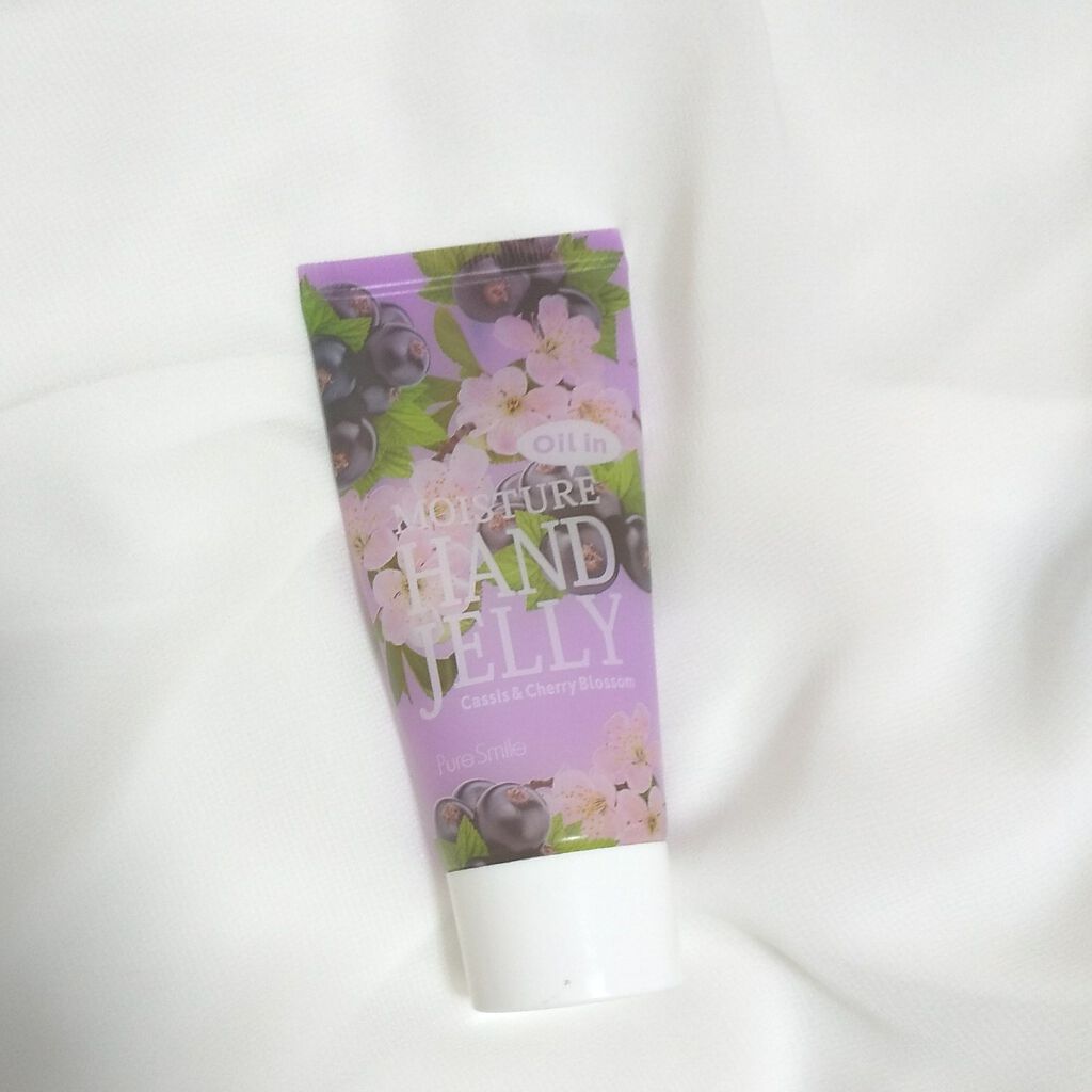 モイスチャーハンドジェリー カシス＆チェリーブロッサム/Pure Smile/ハンドクリームを使ったクチコミ（1枚目）