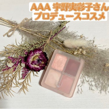 GLAM EYE SHADOW/U/CHOO/アイシャドウパレットを使ったクチコミ（1枚目）