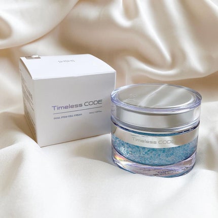 デュアルステムセルクリーム/Timeless CODE/フェイスクリームを使ったクチコミ(1枚目)