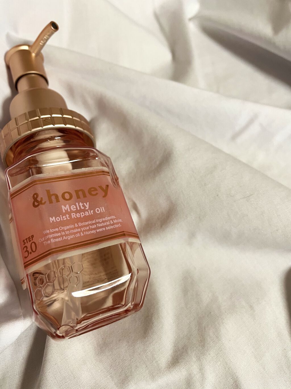&honey メルティ モイストリペア ヘアオイル 3.0/&honey/ヘアオイルを使ったクチコミ（1枚目）