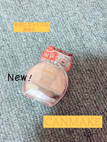 プランぷくコーデアイズ/キャンメイク/パウダーアイシャドウを使ったクチコミ(1枚目)