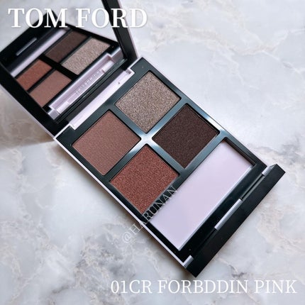 アイ カラー クォード/TOM FORD BEAUTY/アイシャドウパレットを使ったクチコミ(1枚目)
