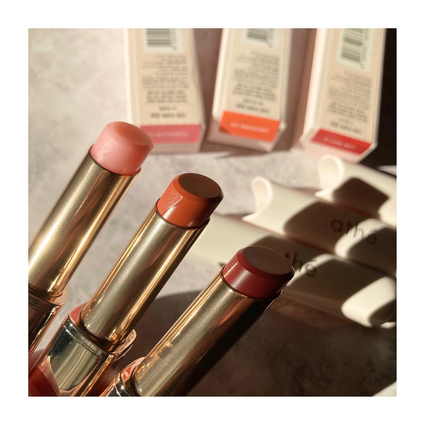 オーセンティック リップ バーム/athé/口紅を使ったクチコミ（1枚目）