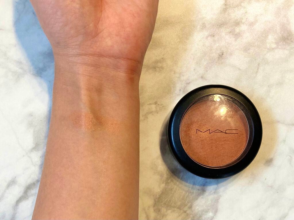 シアトーンブラッシュ/M・A・C/パウダーチークを使ったクチコミ(3枚目)