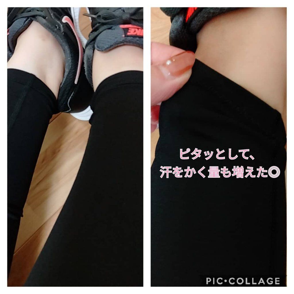 スリムウォーク Beau-Acty 燃焼シェイプレギンス/SLIMWALK/着圧ソックス・レギンスを使ったクチコミ（3枚目）