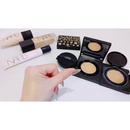 ナチュラルラディアント ロングウェア クッションファンデーション/NARS/クッションファンデーションを使ったクチコミ(6枚目)