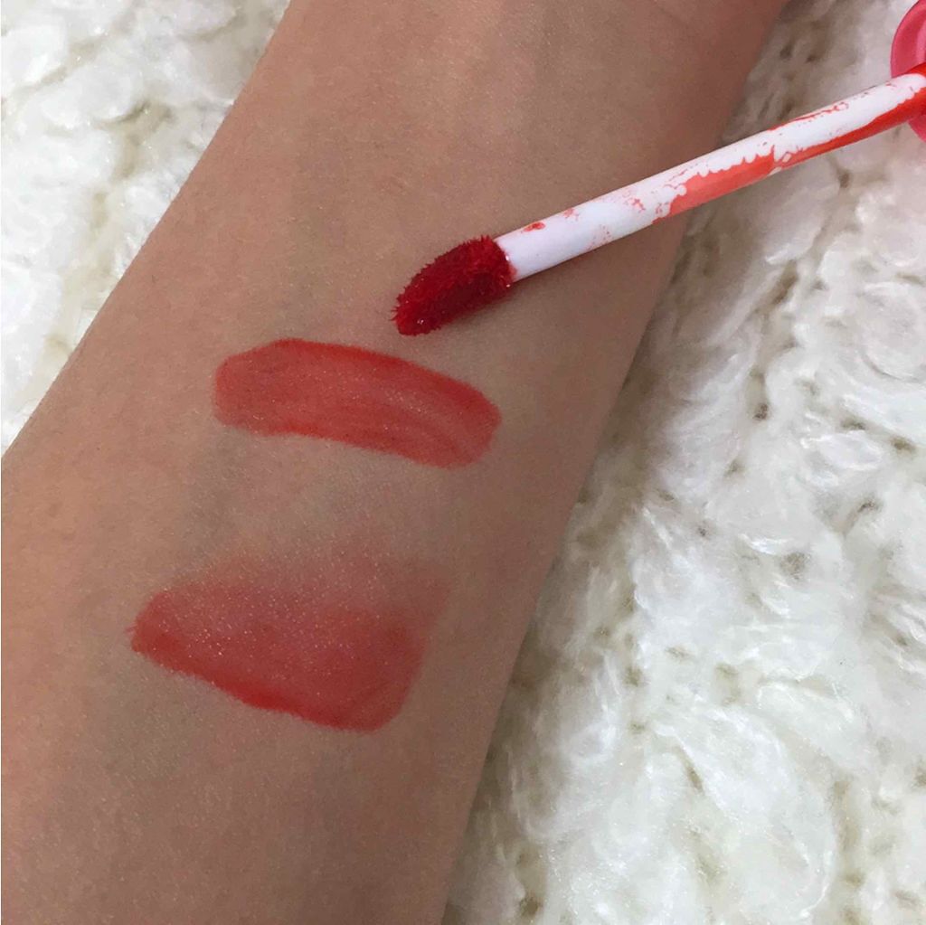 ディアダーリン ウォータージェルティント/ETUDE/リップティントを使ったクチコミ(2枚目)