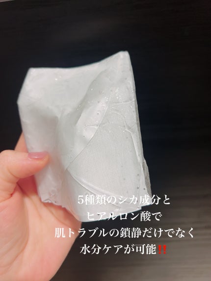 レッドブレミッシュ クールスージングマスク/Dr.G/シートマスク・パックを使ったクチコミ(5枚目)