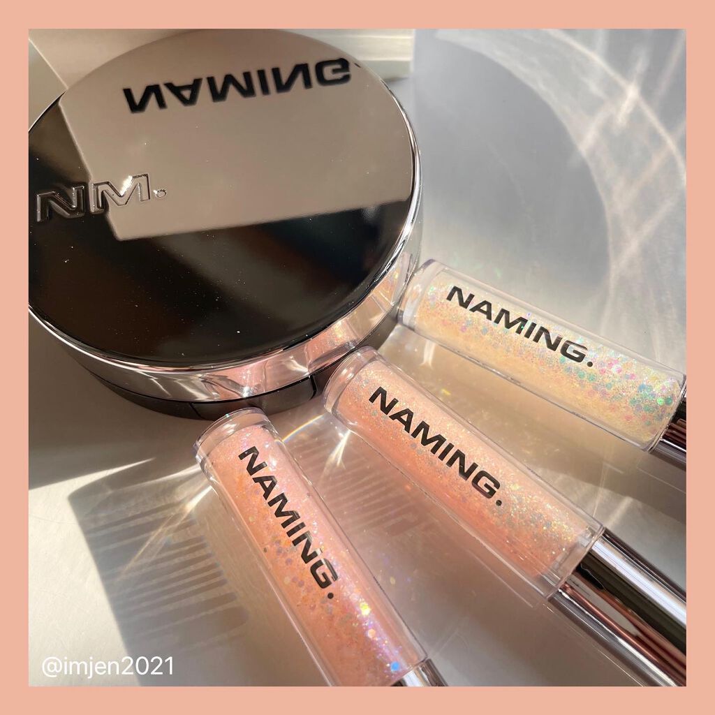  ダズリングアイグリッター/NAMING./リキッドアイシャドウを使ったクチコミ（1枚目）