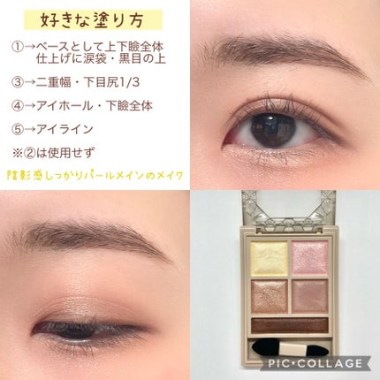 パノラマデザイン アイパレット/Visée/アイシャドウパレットを使ったクチコミ(5枚目)