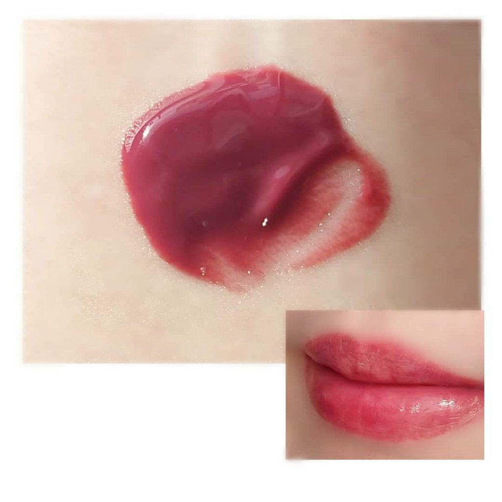 ドラマティックリップティント/マキアージュ/リップティントを使ったクチコミ（3枚目）