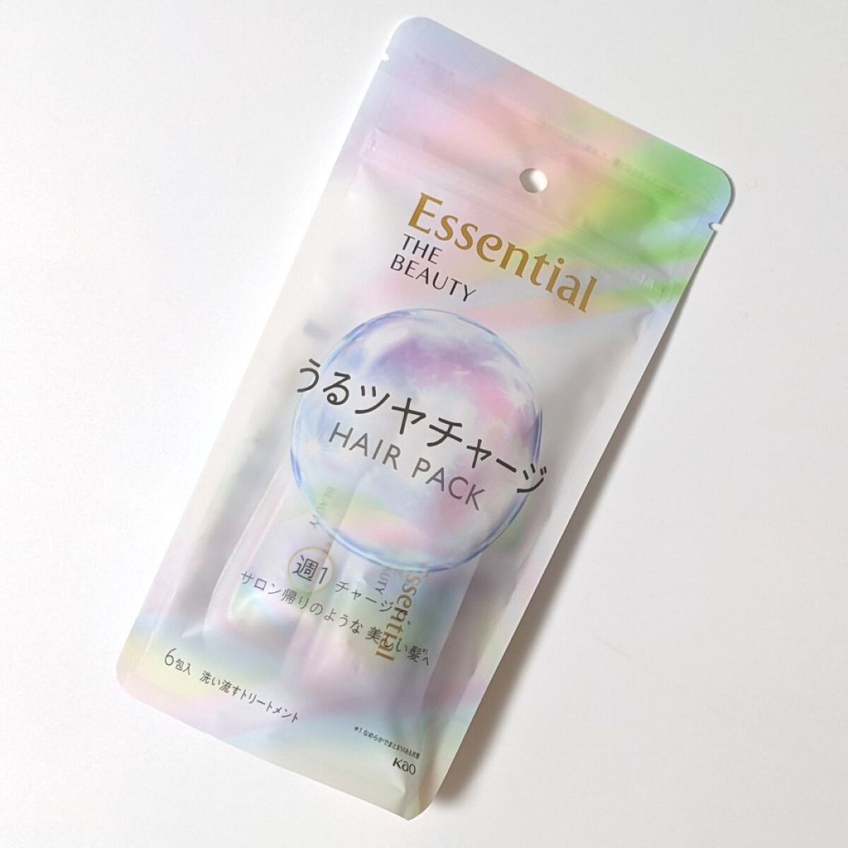 ザビューティ うるツヤチャージヘアパック/エッセンシャル/ヘアマスク・ヘアパックを使ったクチコミ（1枚目）