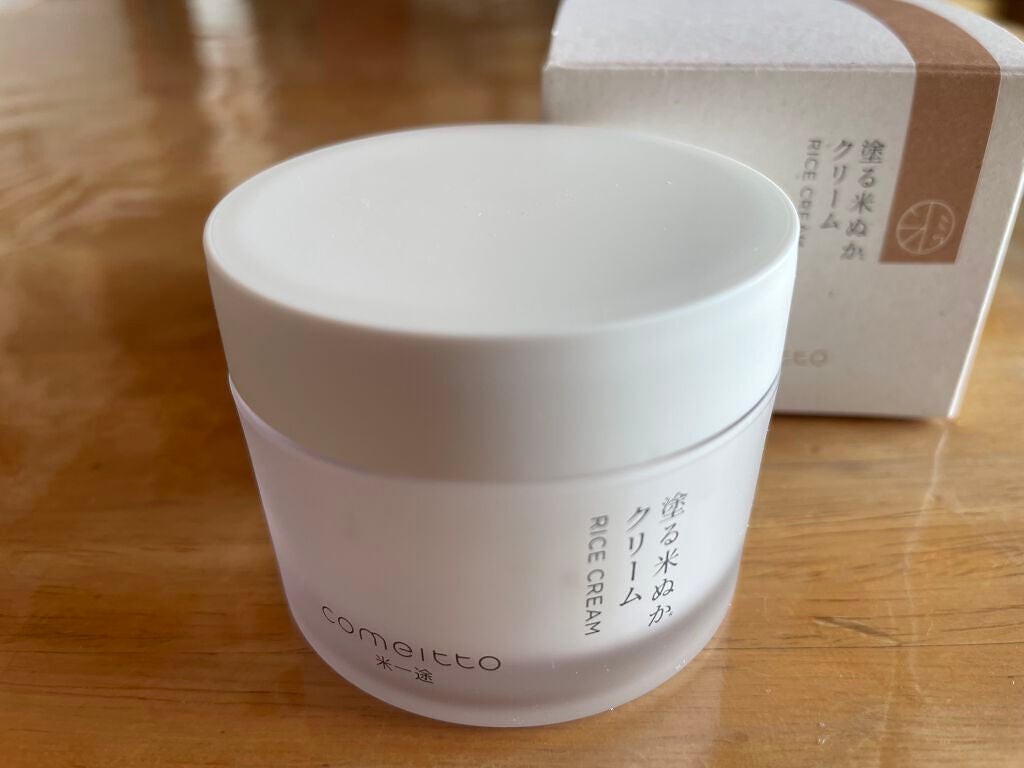 塗る米ぬかクリーム/米一途/フェイスクリームを使ったクチコミ(8枚目)