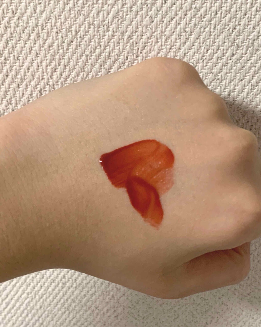 wakemake 水分トックティント/wakemake/リップティントを使ったクチコミ(2枚目)