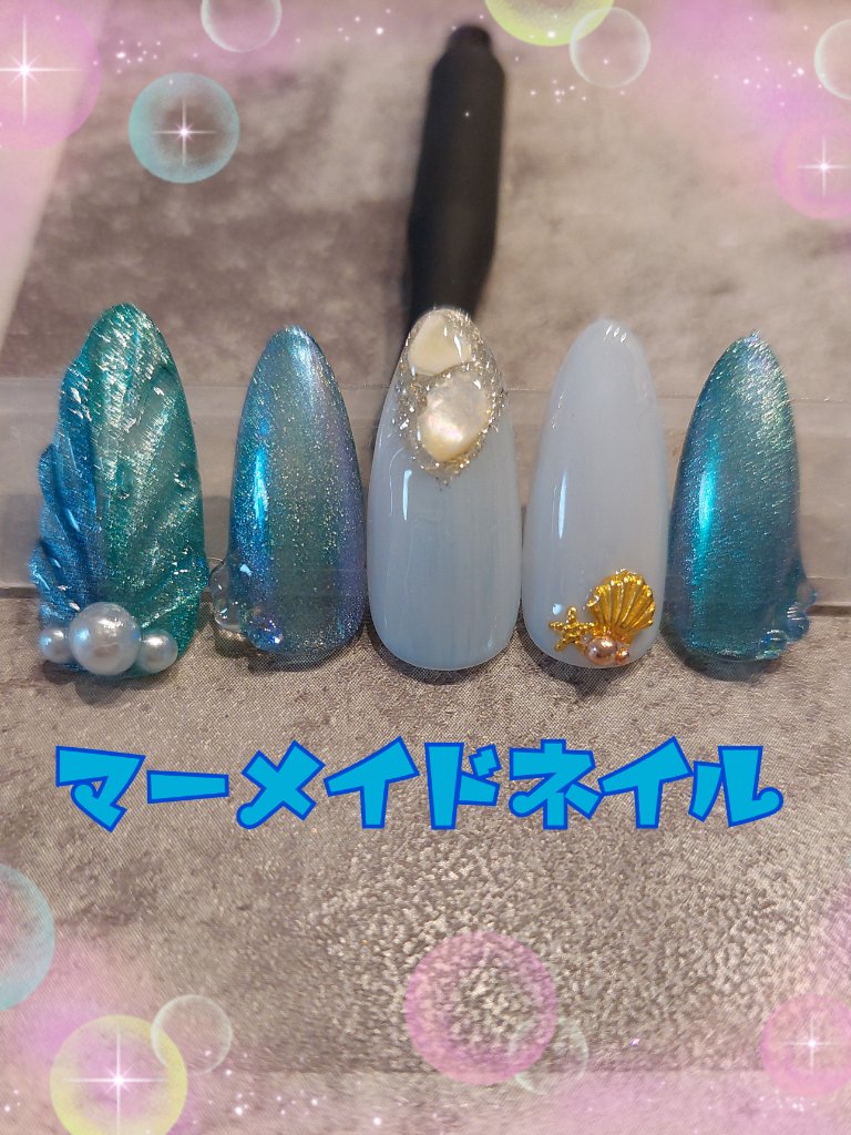 マグネットジェル 18/ネイル工房/ジェルネイルを使ったクチコミ（1枚目）