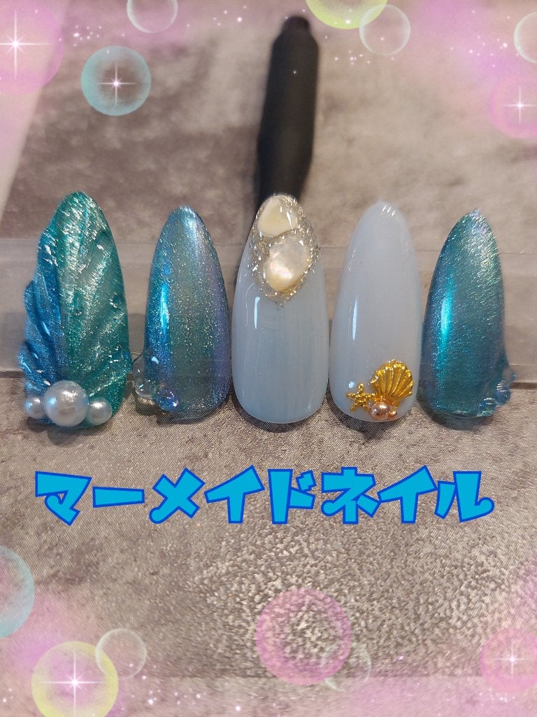 マグネットジェル/ネイル工房/ジェルネイルを使ったクチコミ(1枚目)