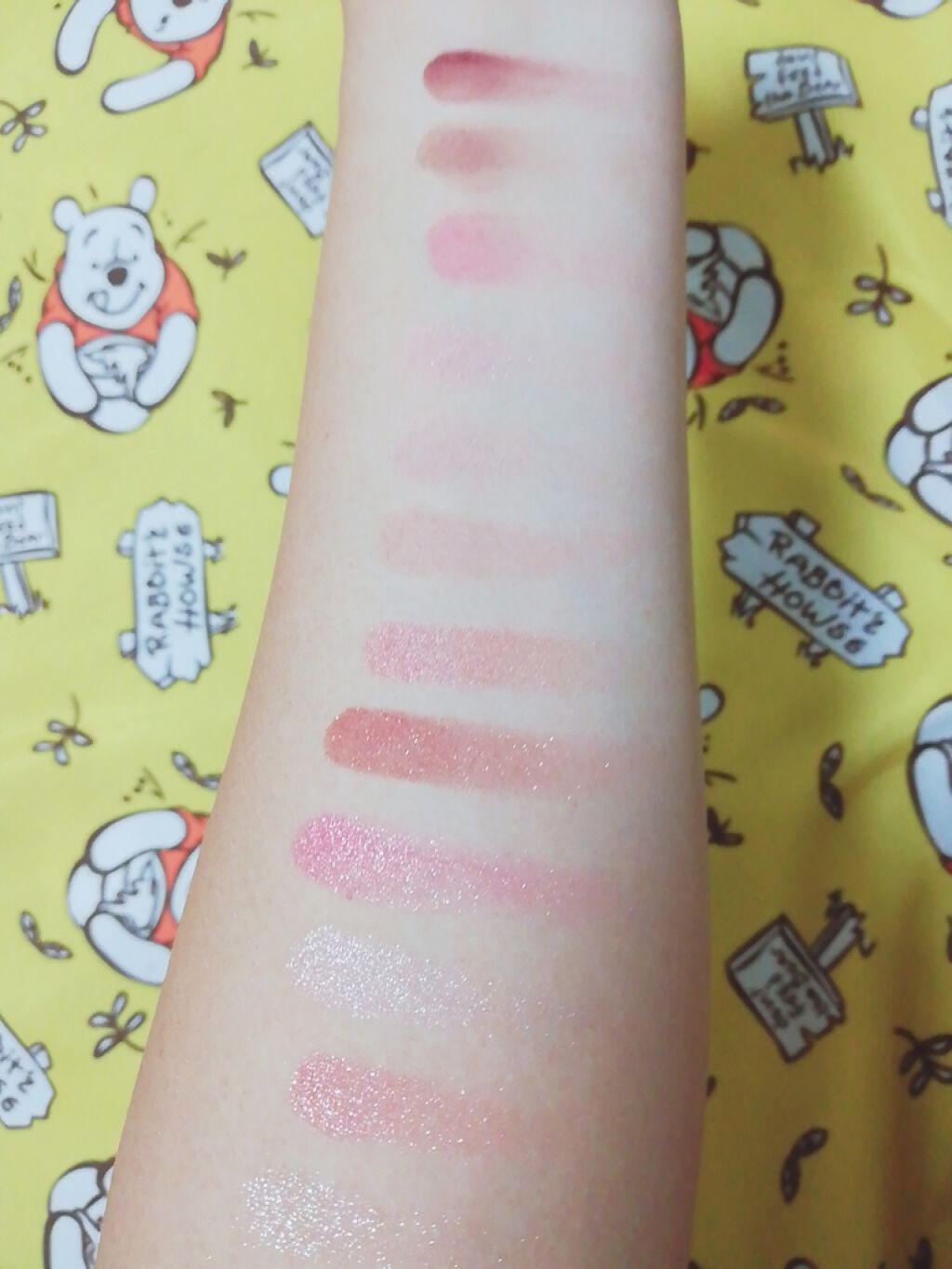 バレンタインボックス3ローズモーメント/VAVI MELLO/アイシャドウパレットを使ったクチコミ（2枚目）