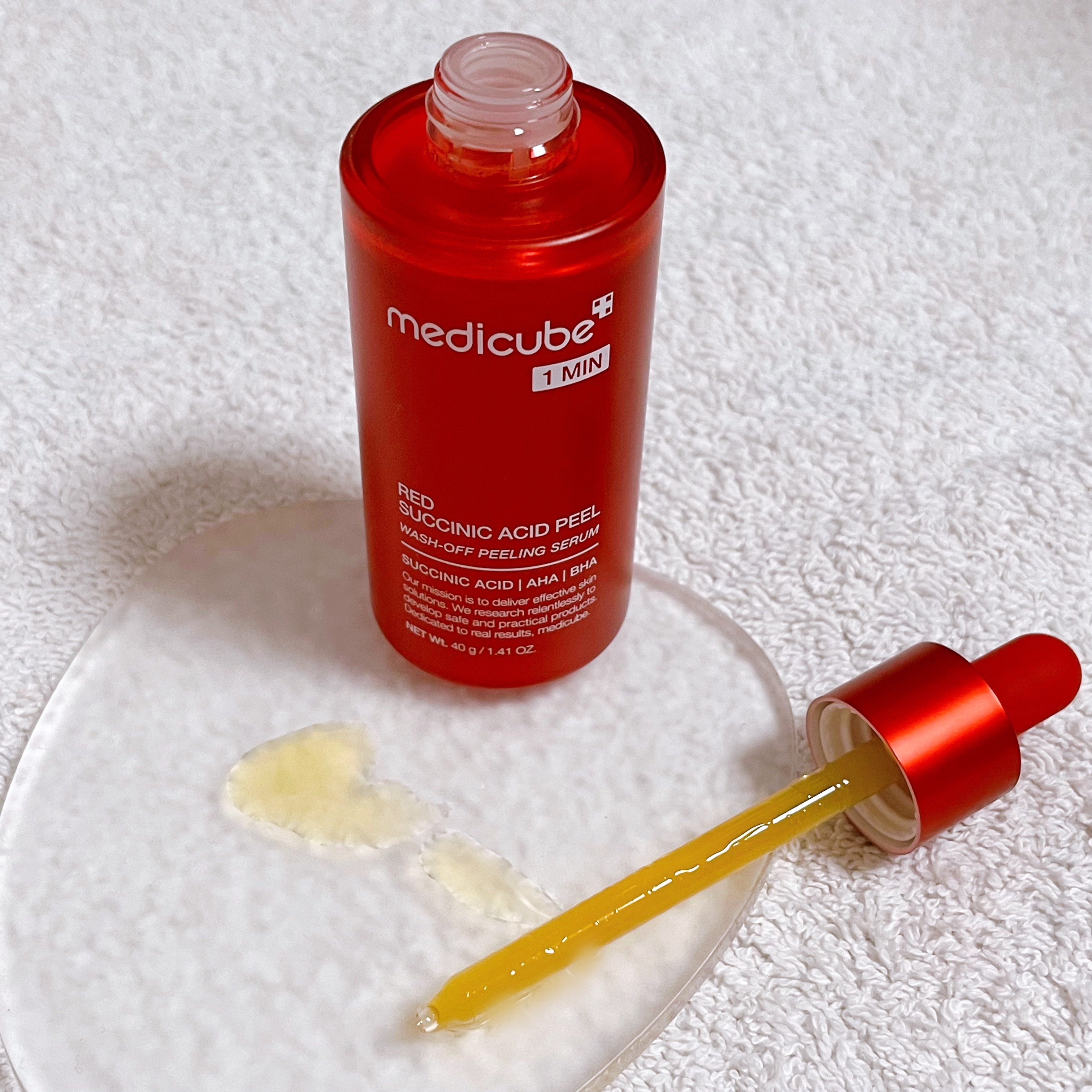 レッドアクネピーリングセラム/MEDICUBE/美容液を使ったクチコミ（3枚目）