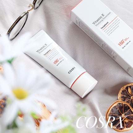 ビタミンEバイタライジングUVクリーム SFP50+/COSRX/日焼け止めクリームを使ったクチコミ(1枚目)