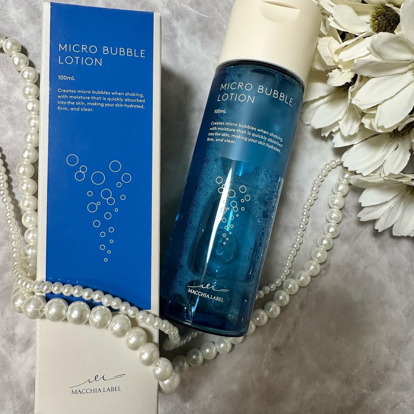 薬用マイクロバブルローション/Macchia Label/化粧水を使ったクチコミ(1枚目)