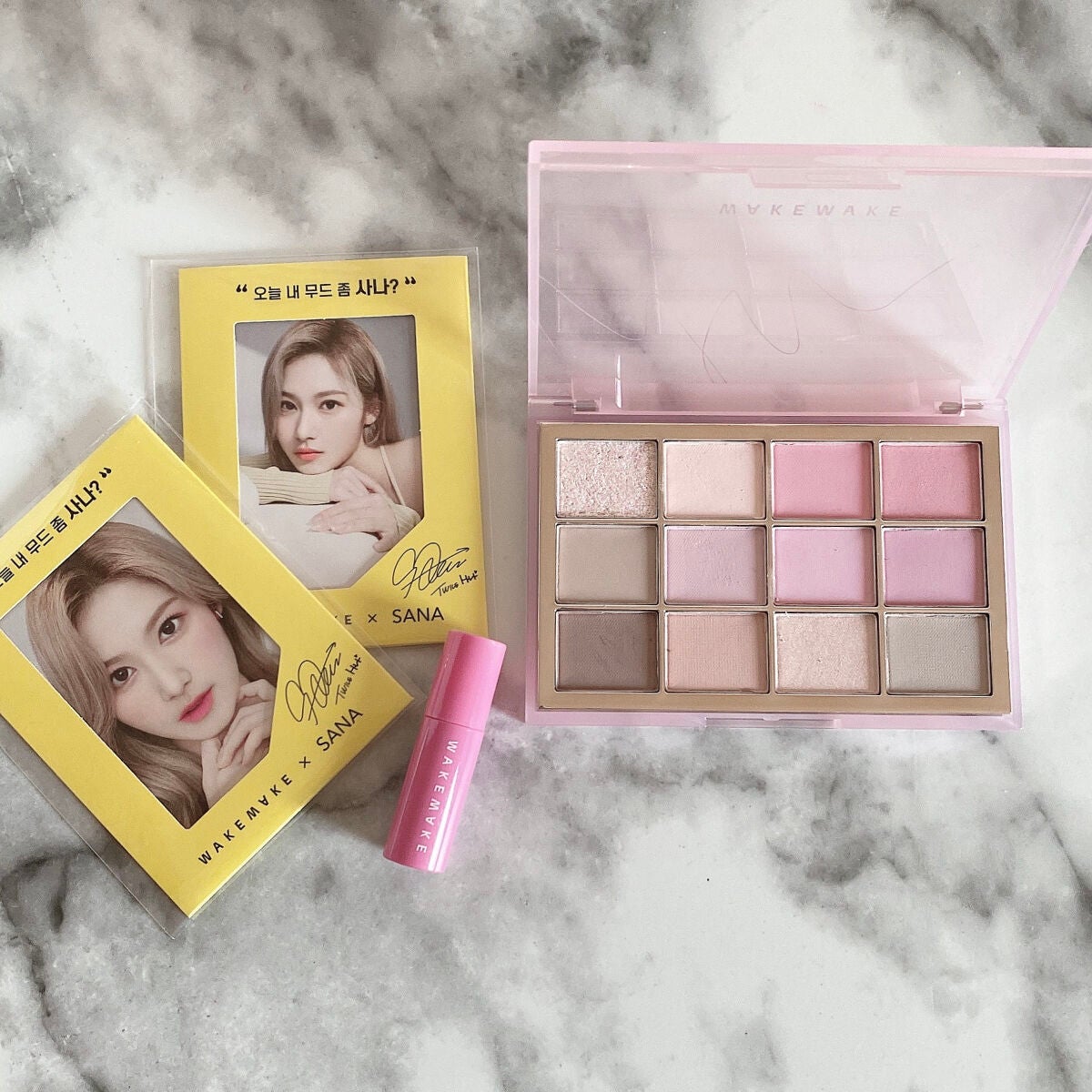 ソフトブラーリングアイパレット/wakemake/アイシャドウパレットを使ったクチコミ(1枚目)