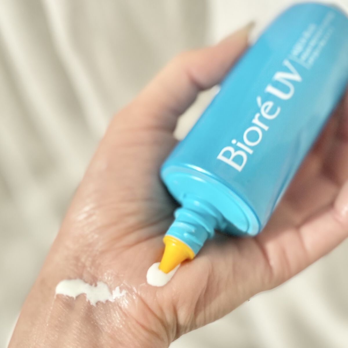 ビオレUV アクアリッチ アクアプロテクトローション(水層パック)/ビオレ/日焼け止めローションを使ったクチコミ（2枚目）