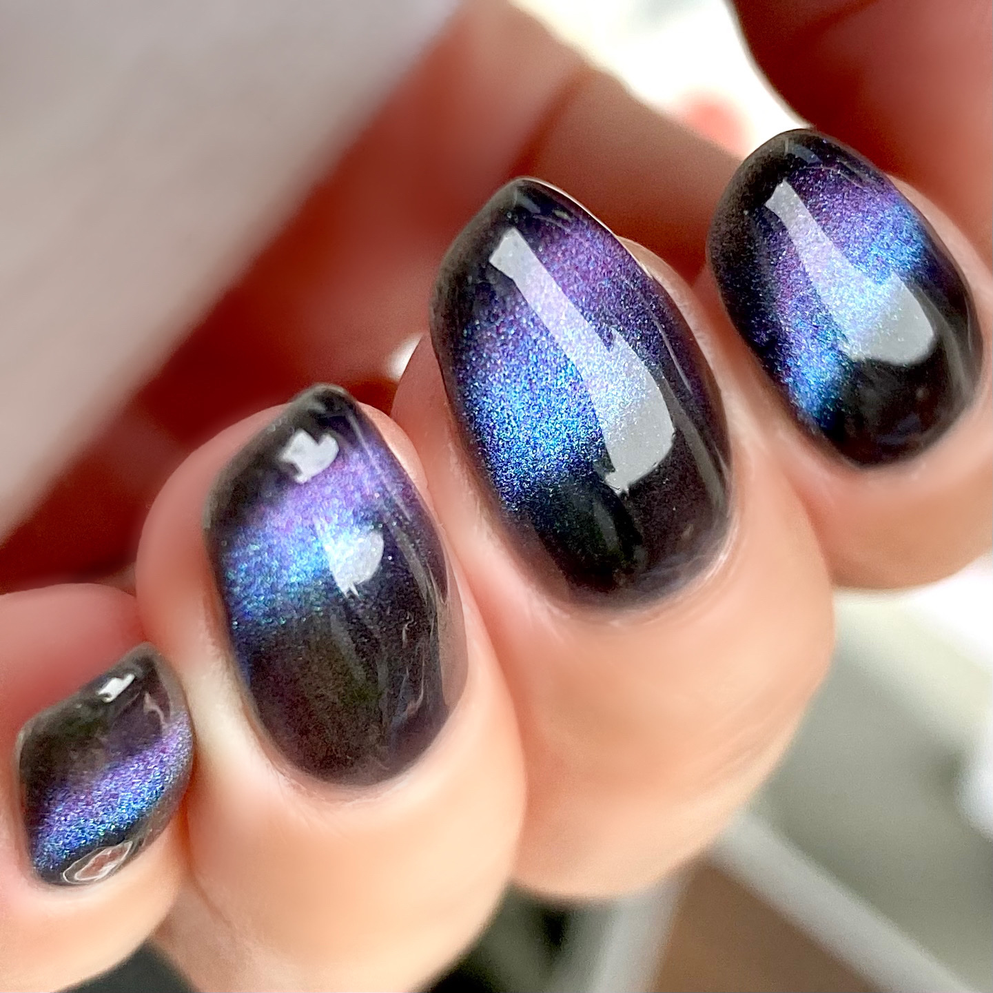 アニマルマグネットジェル/ネイル工房/ジェルネイルを使ったクチコミ（3枚目）