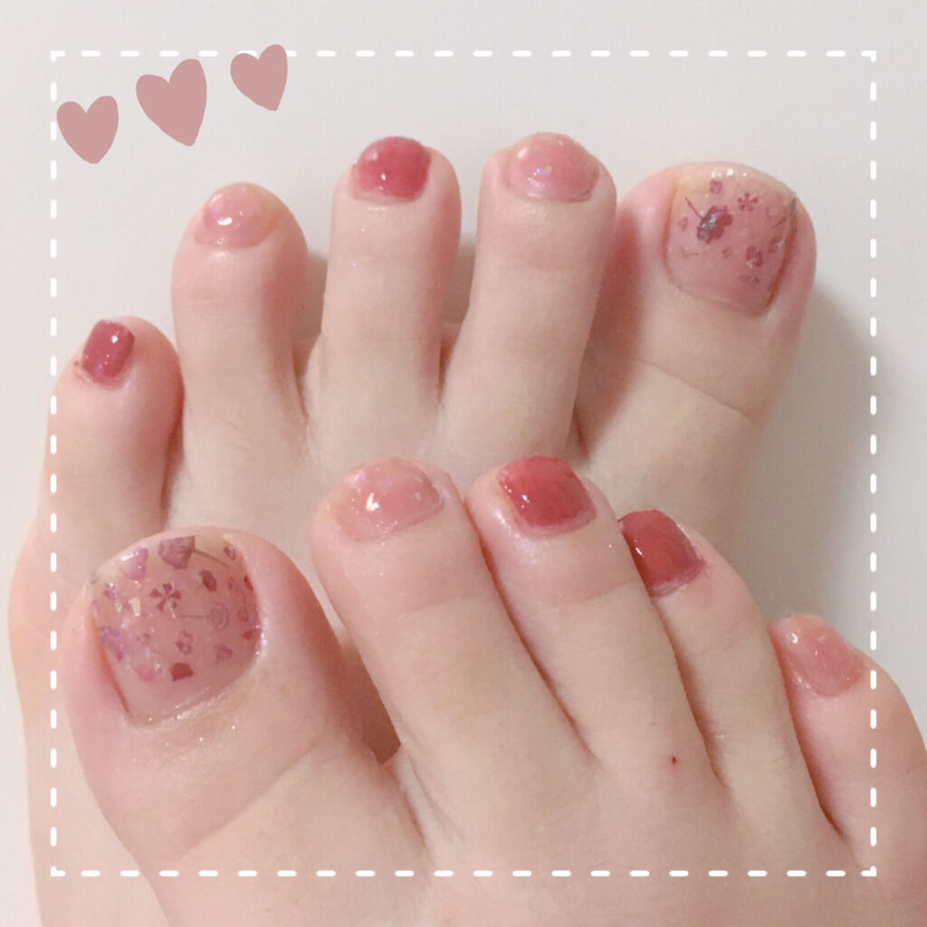 カラフルネイルズ/キャンメイク/マニキュアを使ったクチコミ（2枚目）