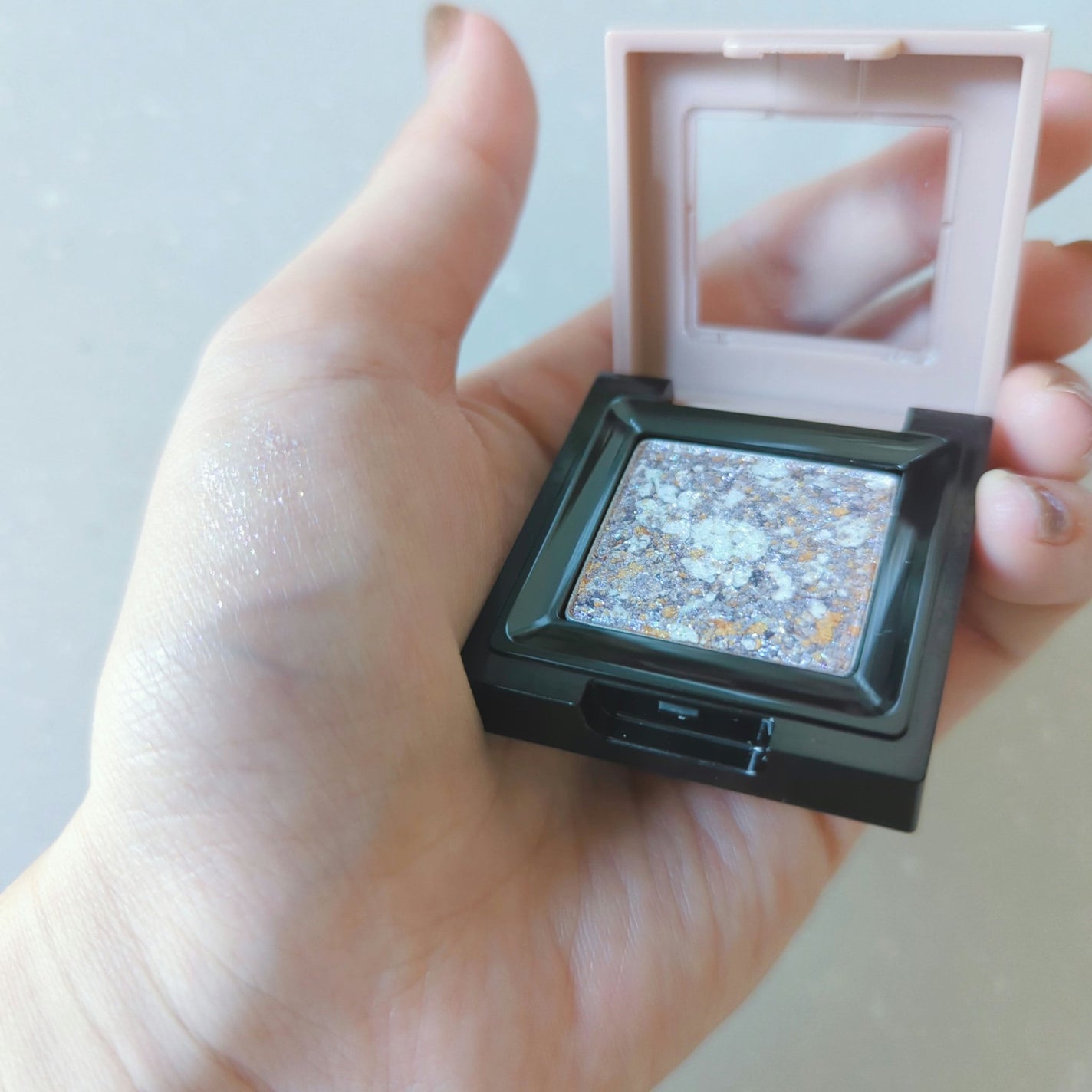 リシェ オーロラグリッター アイズ/Visée/ジェル・クリームアイシャドウを使ったクチコミ(4枚目)