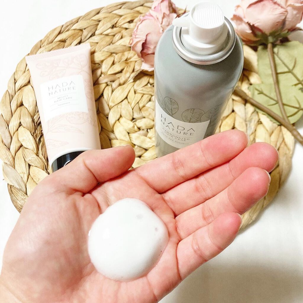 炭酸ヘッドスパシャンプー/トリートメント/肌ナチュール/市販シャンプーを使ったクチコミ(2枚目)