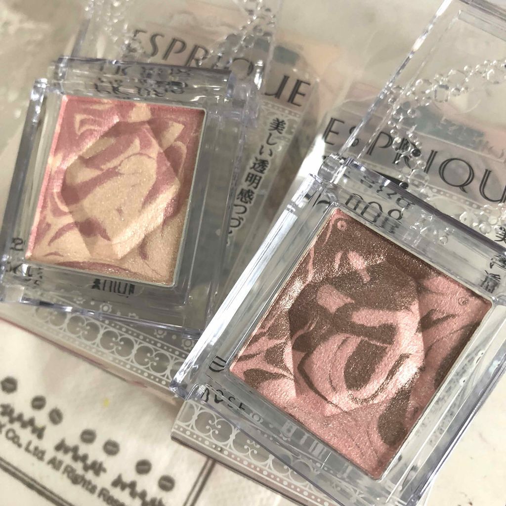 セレクト アイカラー PK809/ESPRIQUE/単色アイシャドウを使ったクチコミ（2枚目）