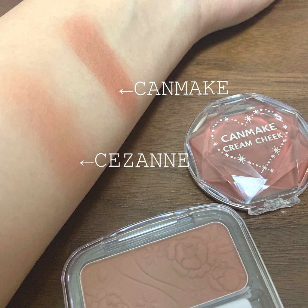 ナチュラル チークN/CEZANNE/パウダーチークを使ったクチコミ（1枚目）