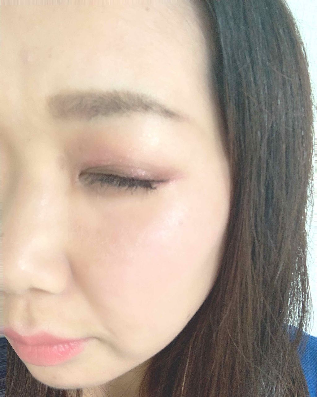 カンコレ クリームチーク/DAISO/ジェル・クリームチークを使ったクチコミ（2枚目）